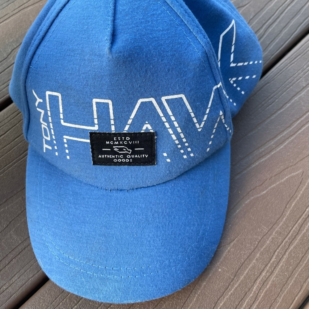 Blue Tony Hawk Co ball cap